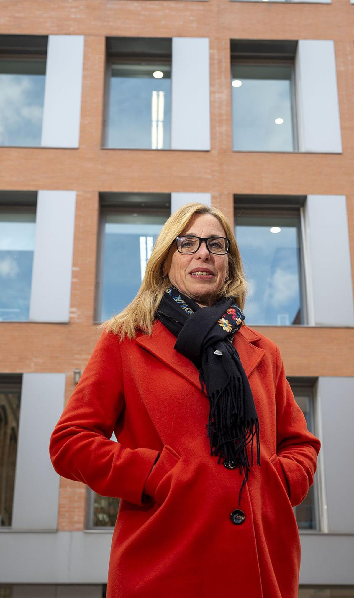 Àngels Fitó, rectora de la Universitat Oberta de Catalunya (UOC). | JORDI COTRINA