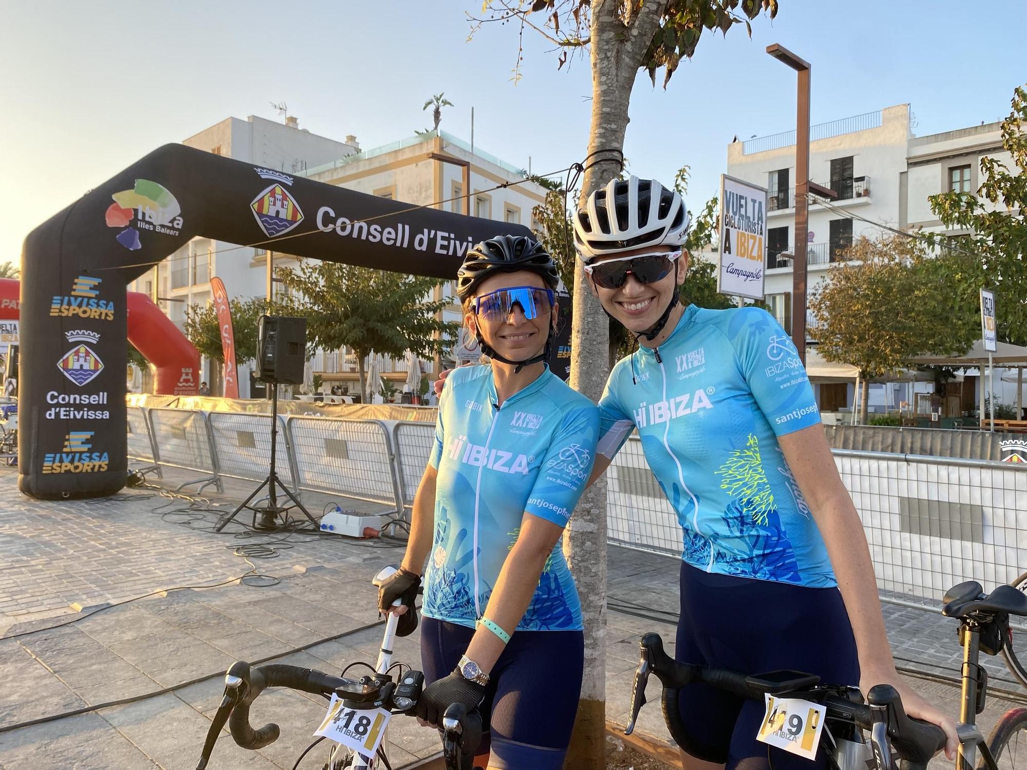 Mira aquí todas las imágenes de la primera etapa de la vuelta cicloturista a Ibiza