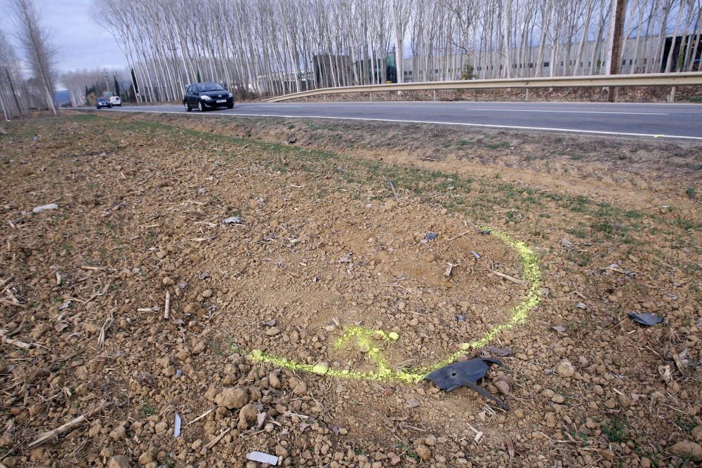 Accident de trànsit mortal a Sant Jordi Desvalls