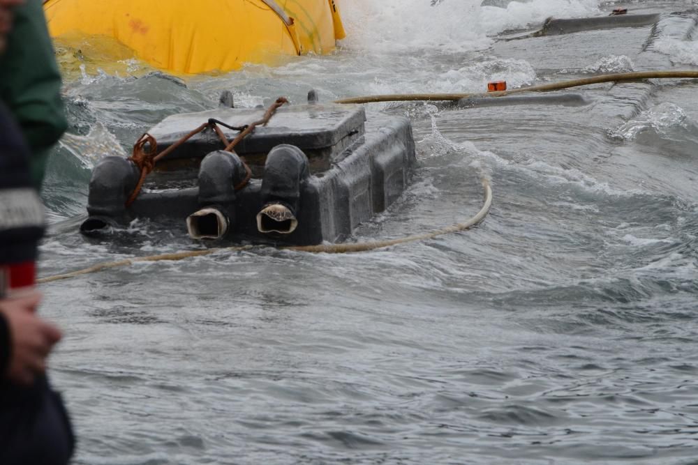 El narcosubmarino de Aldán abre la escotilla