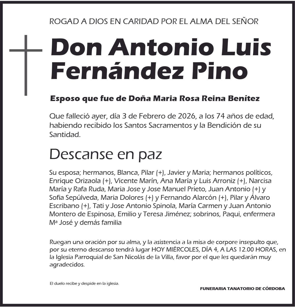 Antonio Luis Fernández Pino