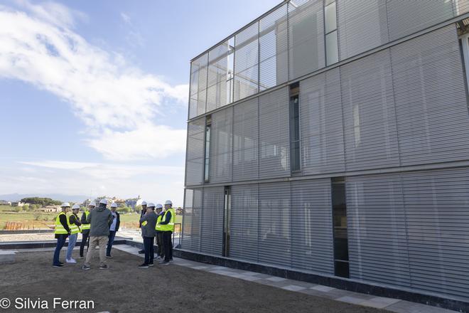 Visita en las obras Pedra Serrada de Parets del Vallès