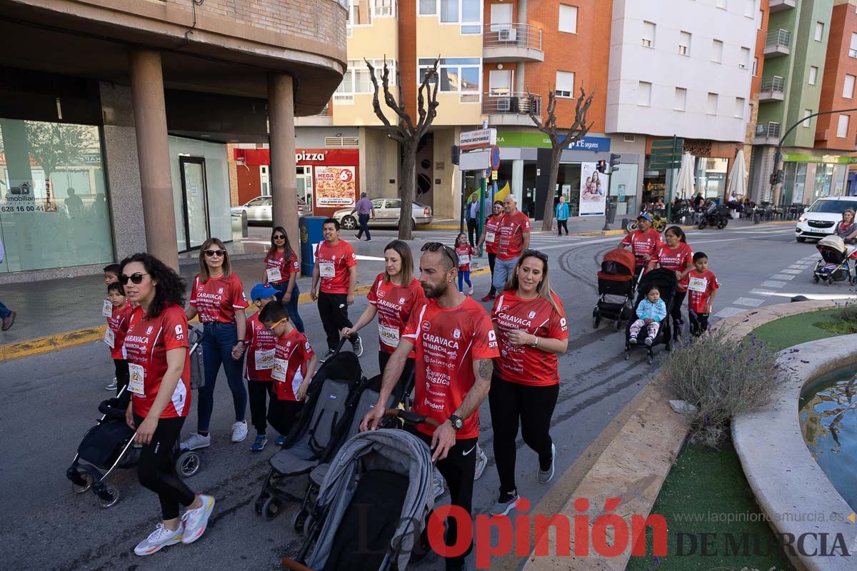 Marcha de la ONG Delwende en Caravaca