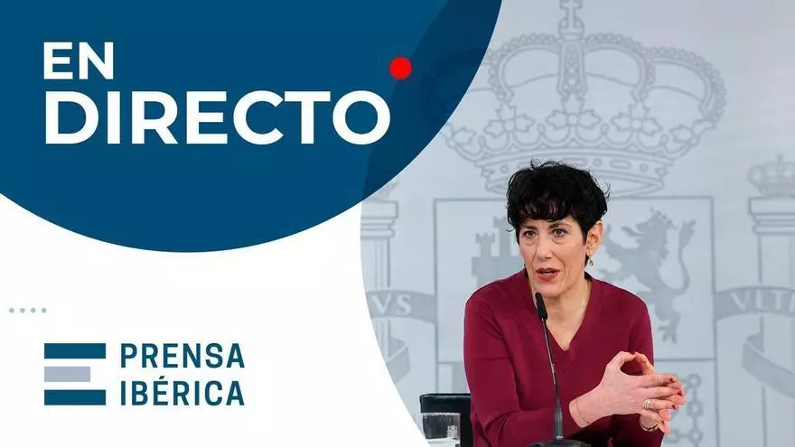 DIRECTO | Rueda de prensa posterior al Consejo de Ministras y Ministros
