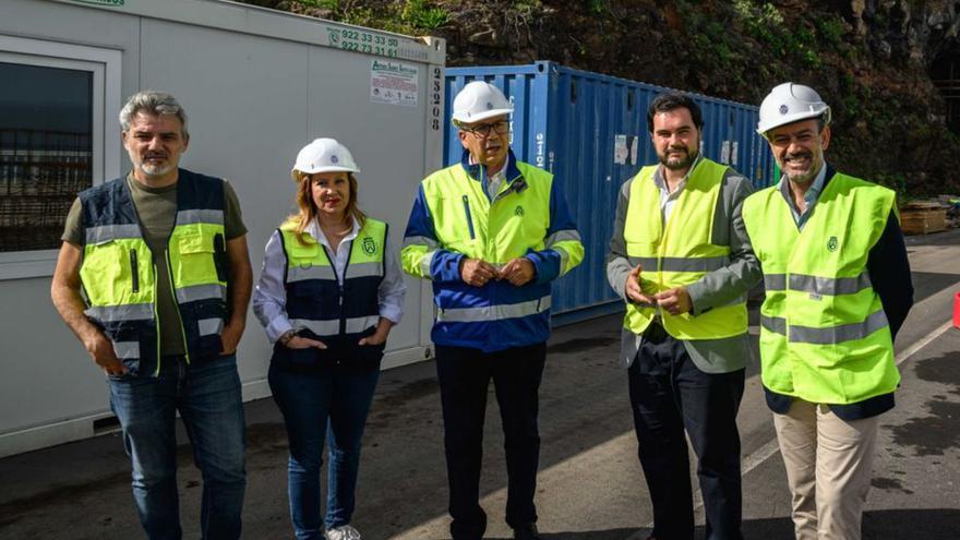 David Hernández, Rosa Dávila, Dámaso Arteaga, Leopoldo y Lope Afonso.