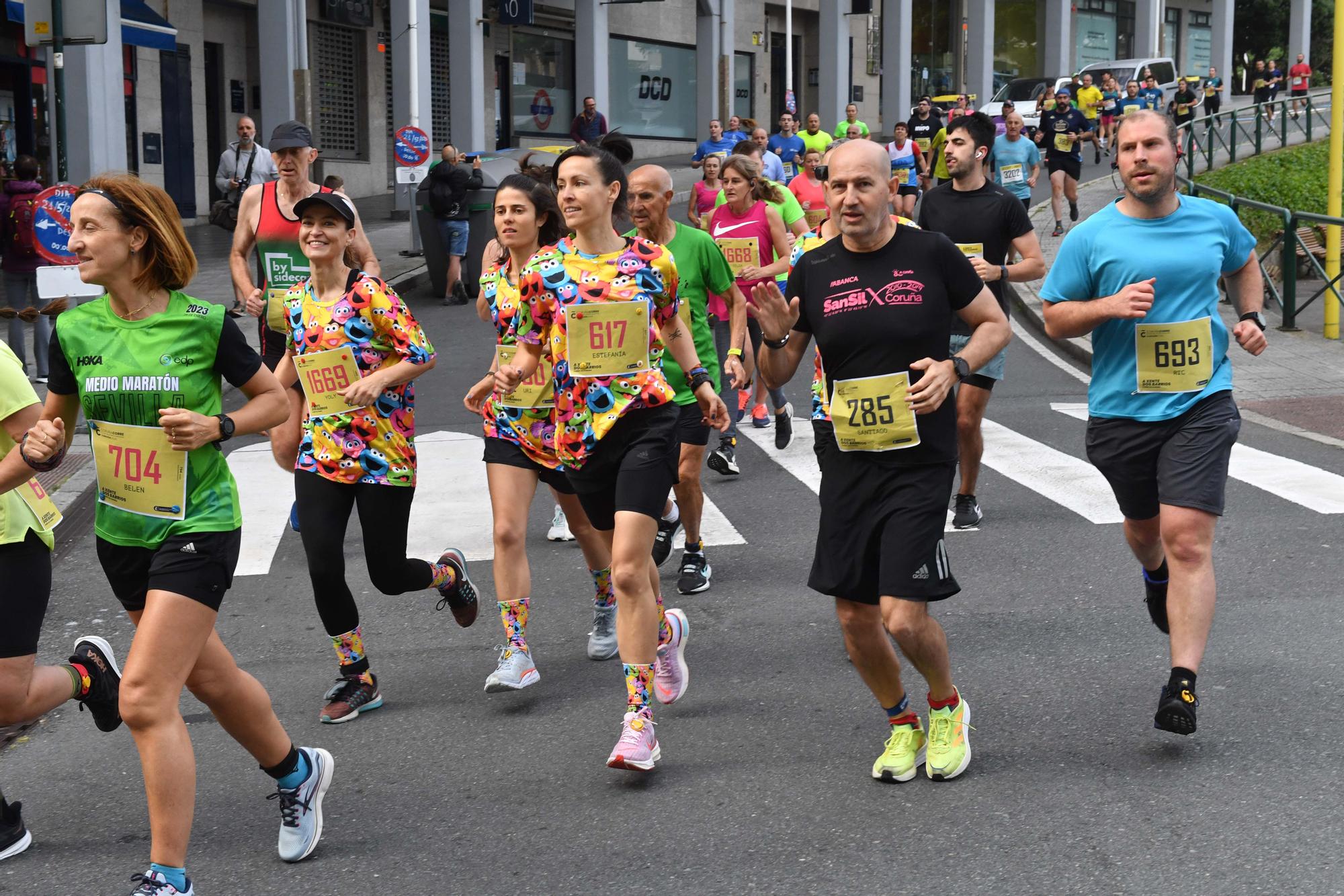 Carrera de Os Rosales del circuito Coruña Corre