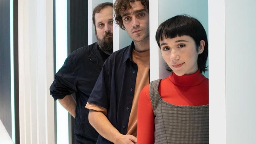 Carlos Vermut, Nacho Sánchez y Zoe Stein.