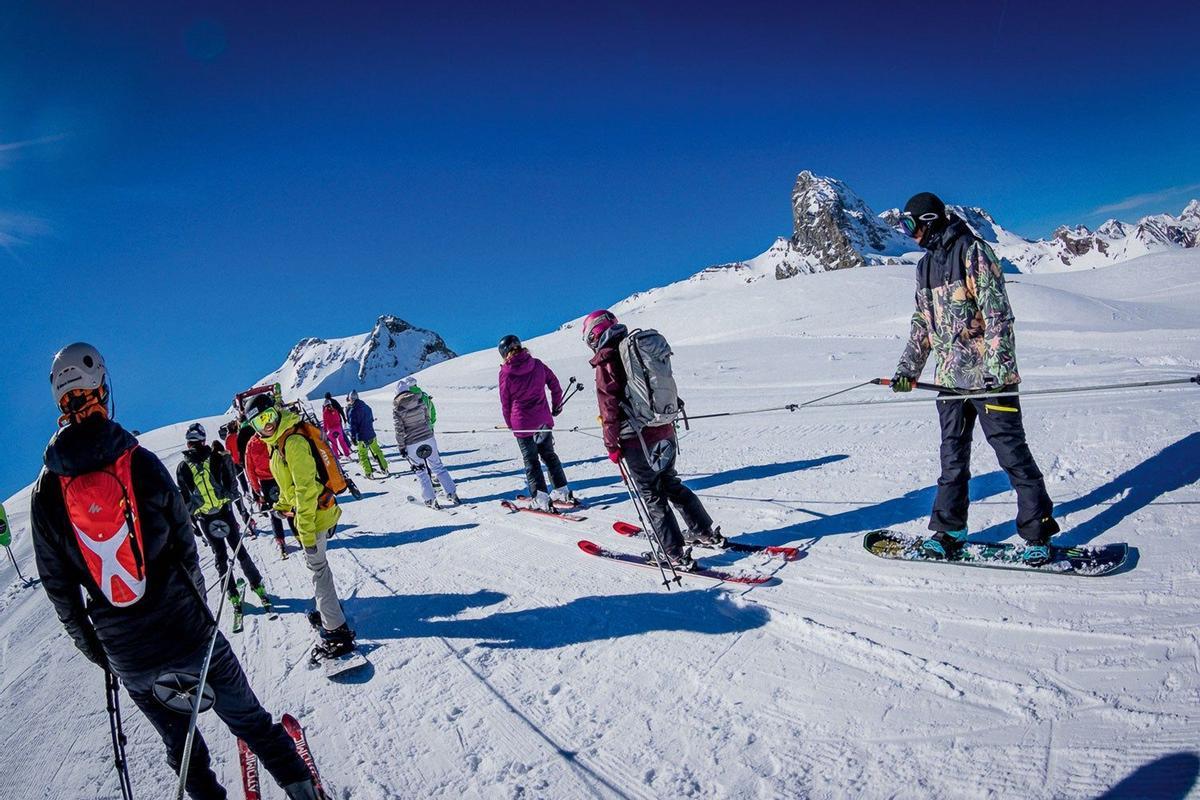 Esquí 'ratrack' en Formigal