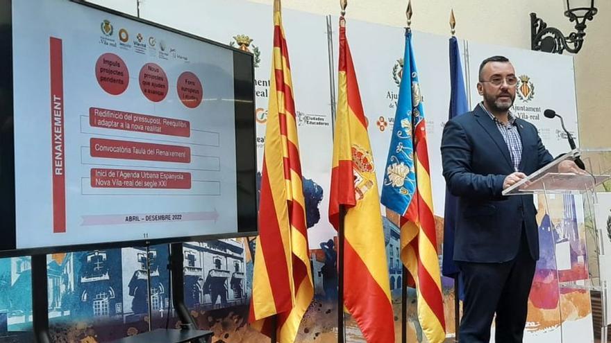 El alcalde de Vila-real, José Benlloch, ha anunciado las líneas básicas del plan para diseñar la Vila-real del siglo XXI.