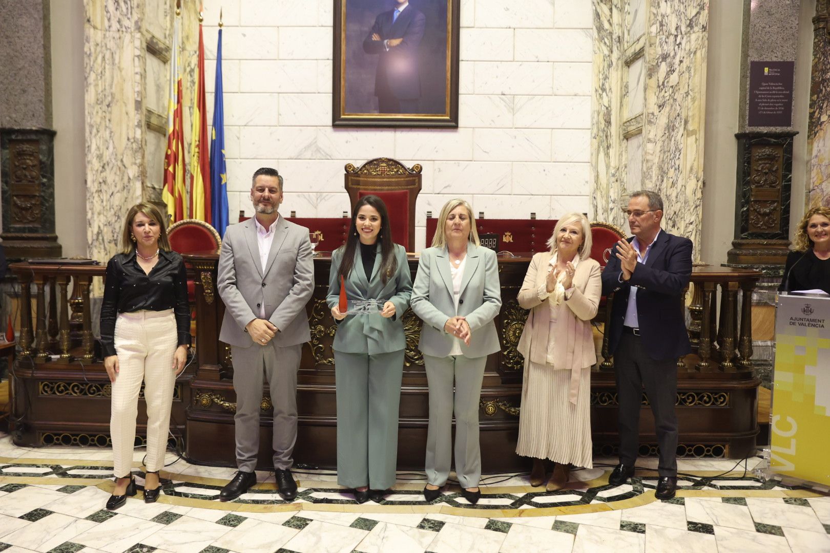 Acto de gratitud a la mejor sangre fallera