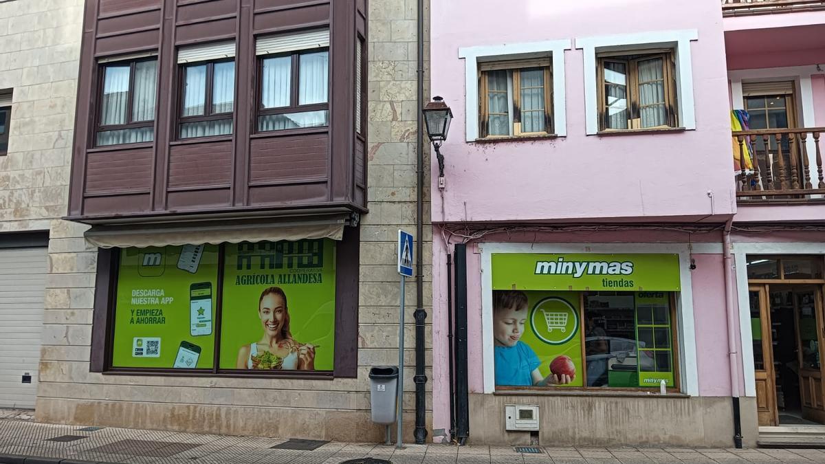 Exteriro del minymas, en Pola de Allande