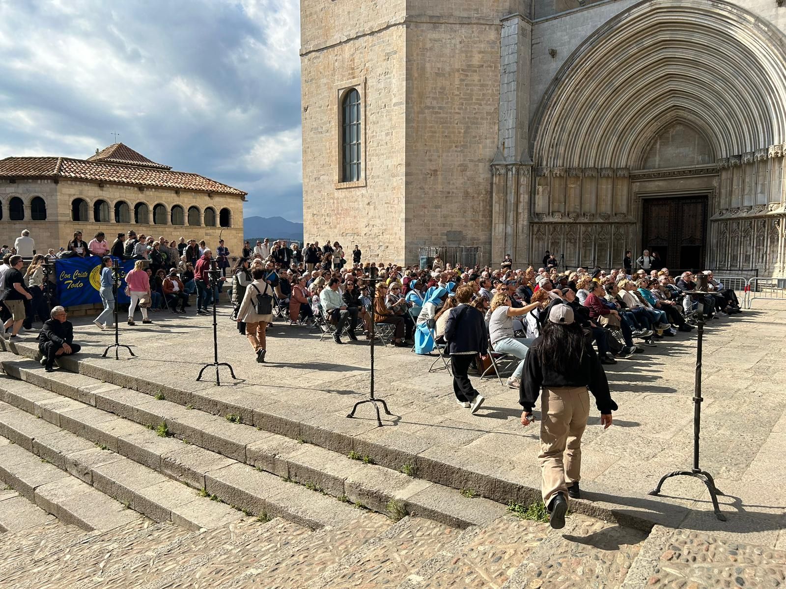 Ordenació d'Octavi Vila com a nou bisbe de Girona,