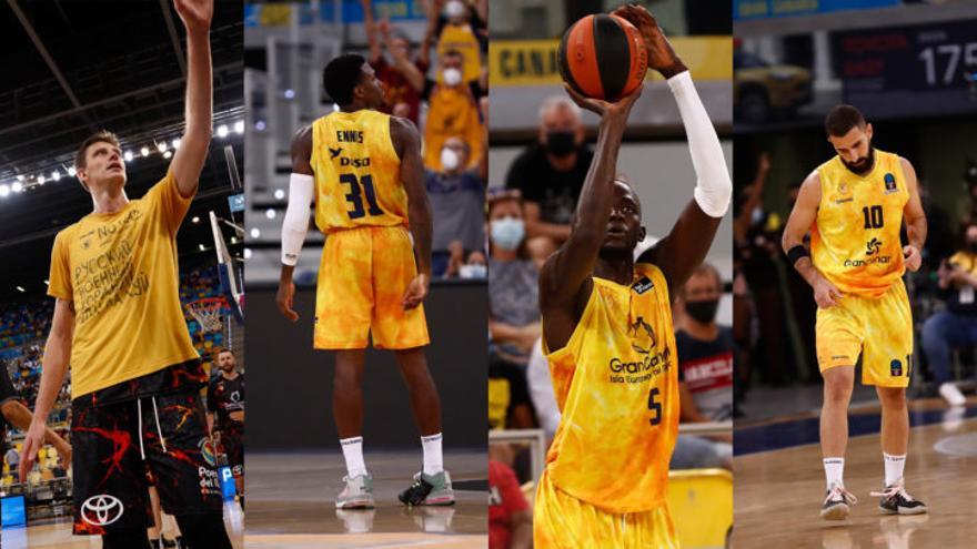 Pustovyi, Ennis, Ilimane Diop y López finalizan su etapa en el Gran Canaria