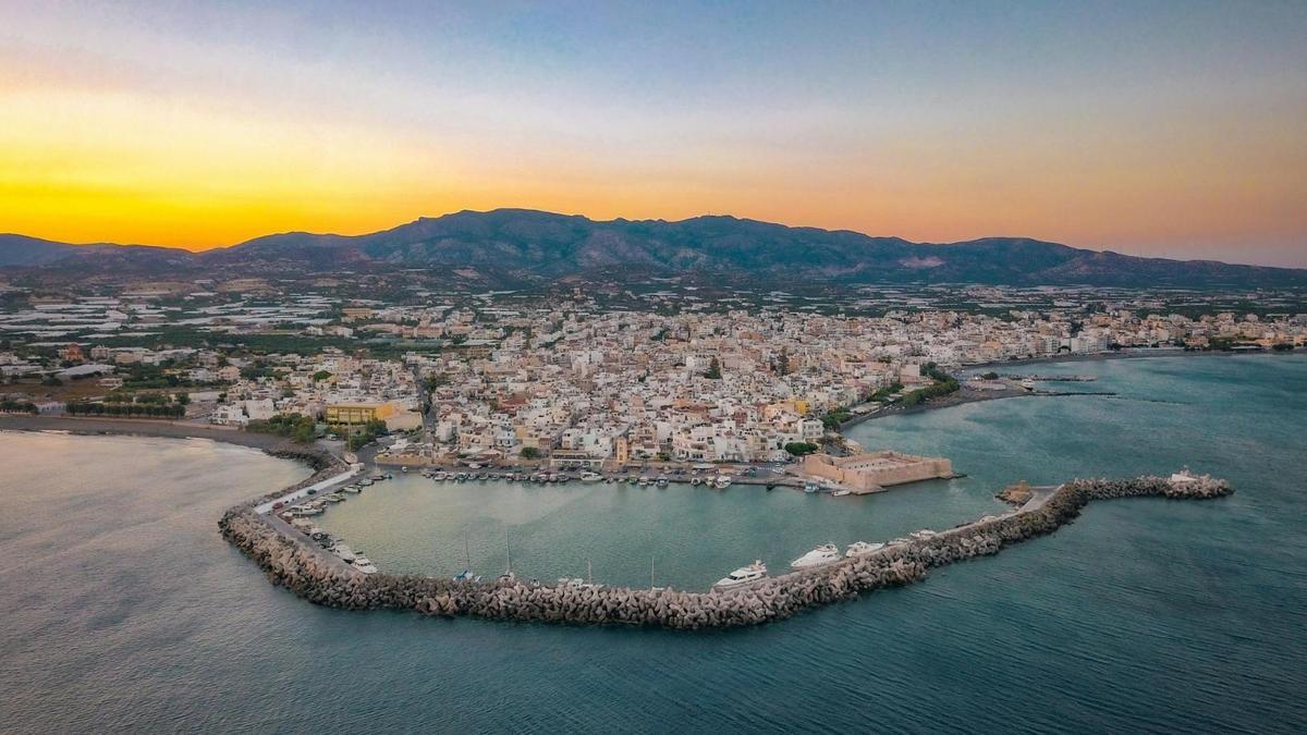 Una de las ciudades de Creta.