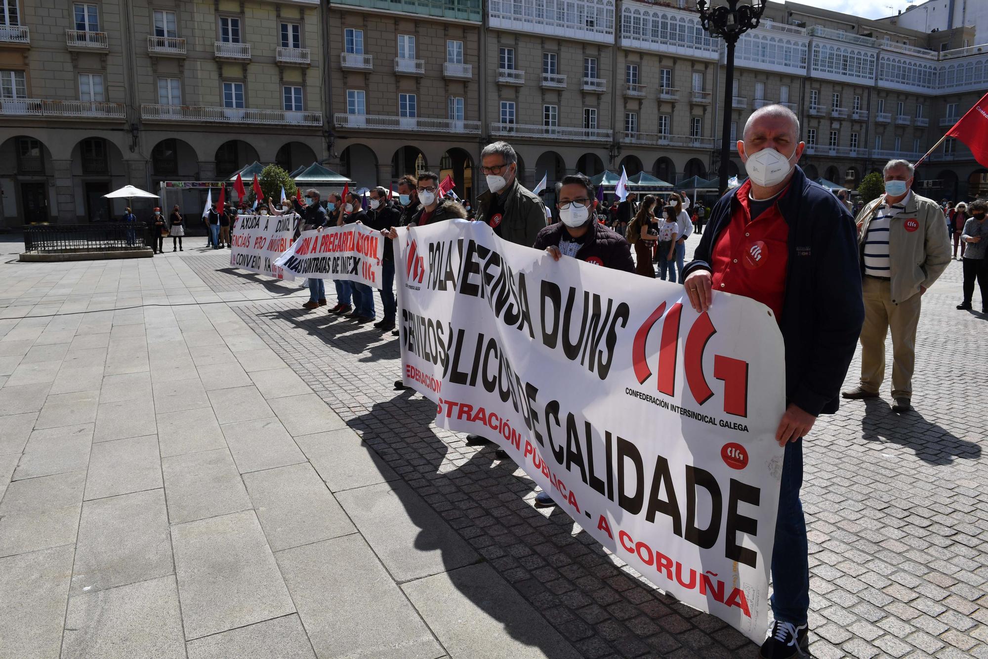 Manifestación del 1 de mayo en A Coruña