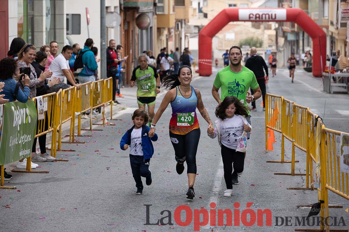 Carrera Popular Urbana y de la Mujer de Moratalla ‘La Villa, premio Marín Giménez (línea de meta)