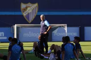 Primer entrenamiento de la temporada 2024/25 del Málaga CF