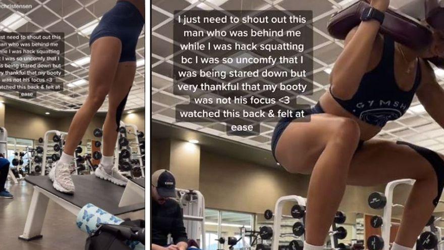 Este tiktok de gimnasio se vuelve viral tras las críticas recibidas por la influencer