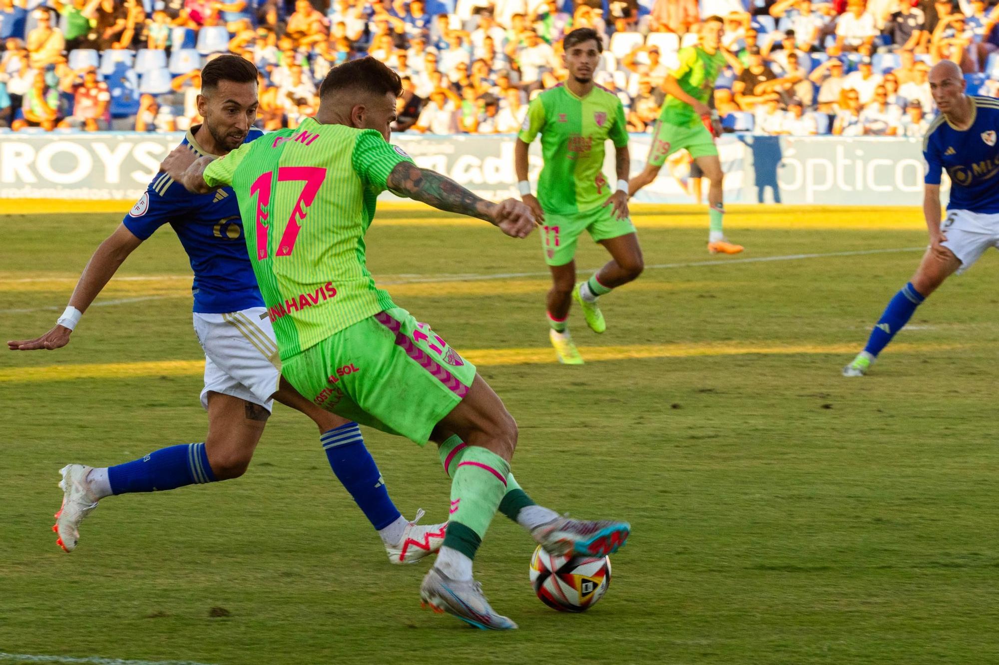 El Deportivo Linares - Málaga CF, en imágenes