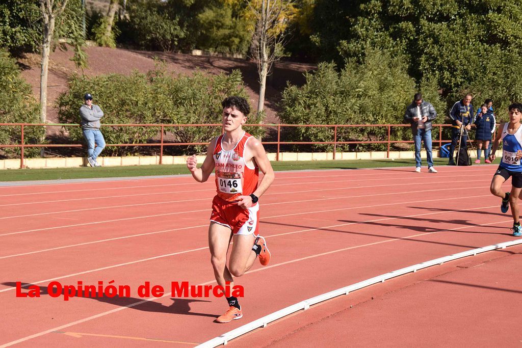 Regional absoluto y sub-23 de atletismo en Lorca (I)