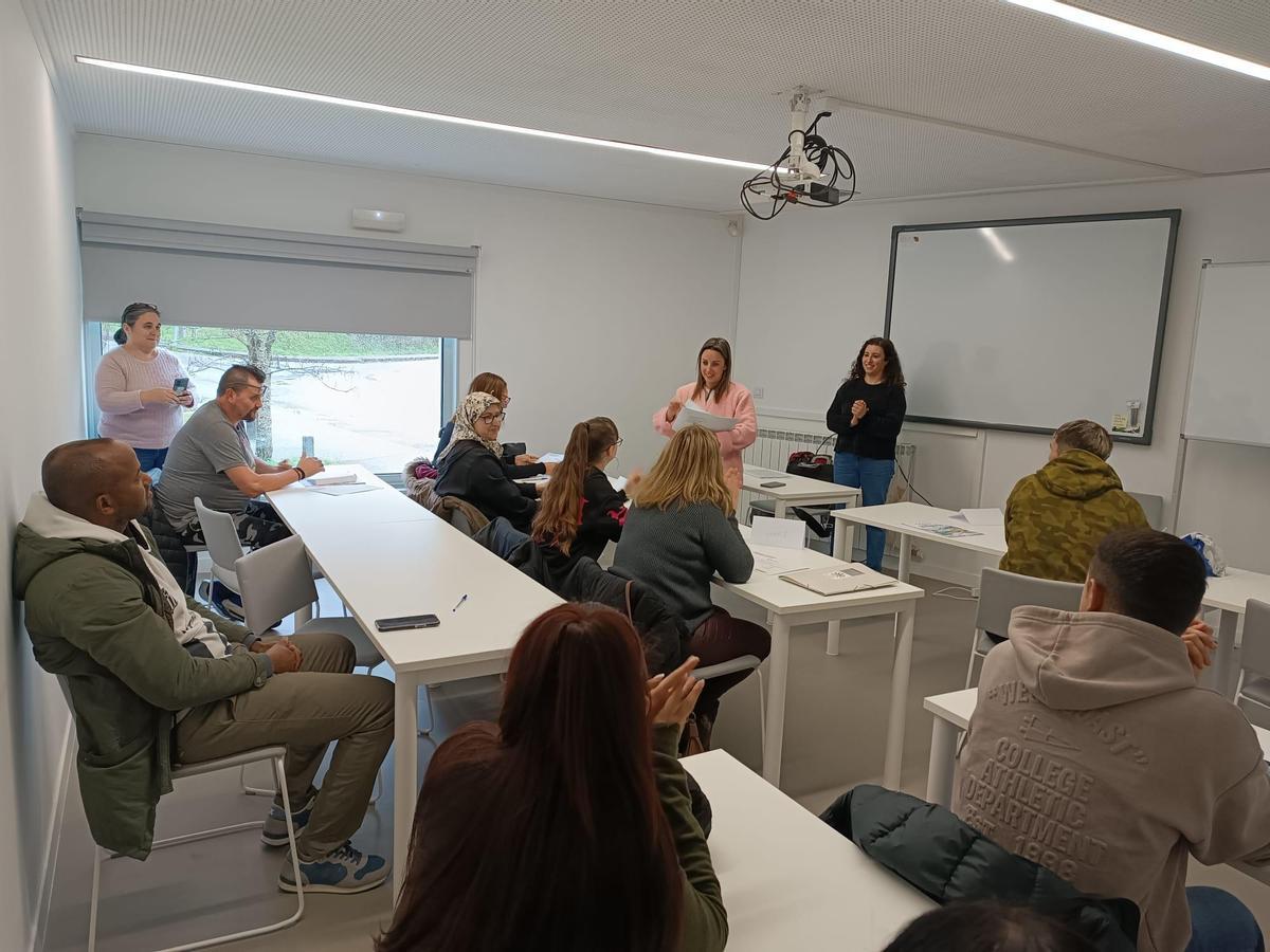 Acto de entrega de diplomas.