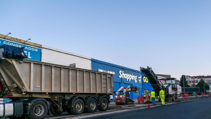 La humanización de Milladoiro acaba: fin de semana de asfaltado y recepción el 29