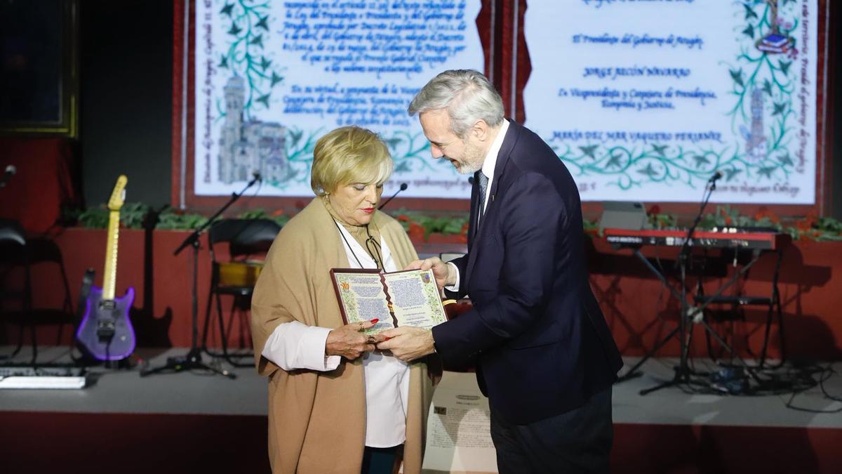 Homenaje póstumo a Javier Lambán en los Premios Gabriel Cisneros