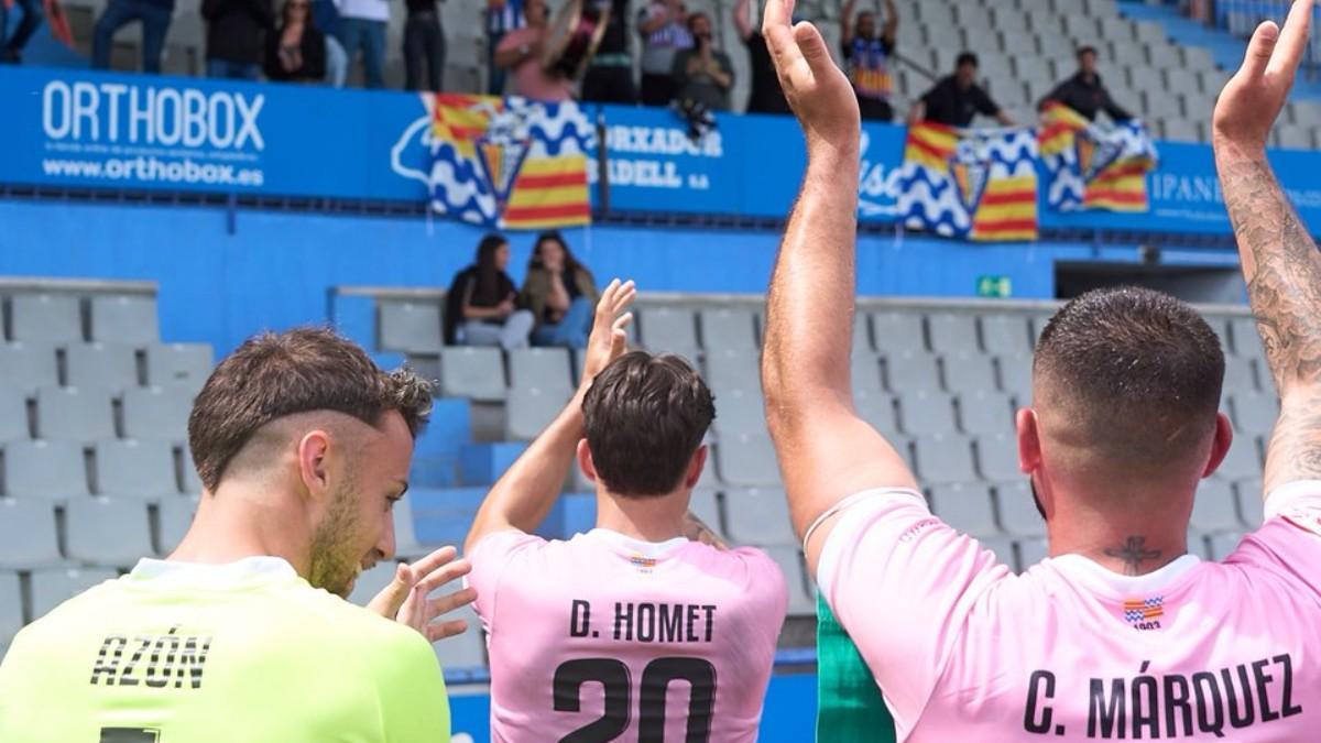 Jugadores del Badalona