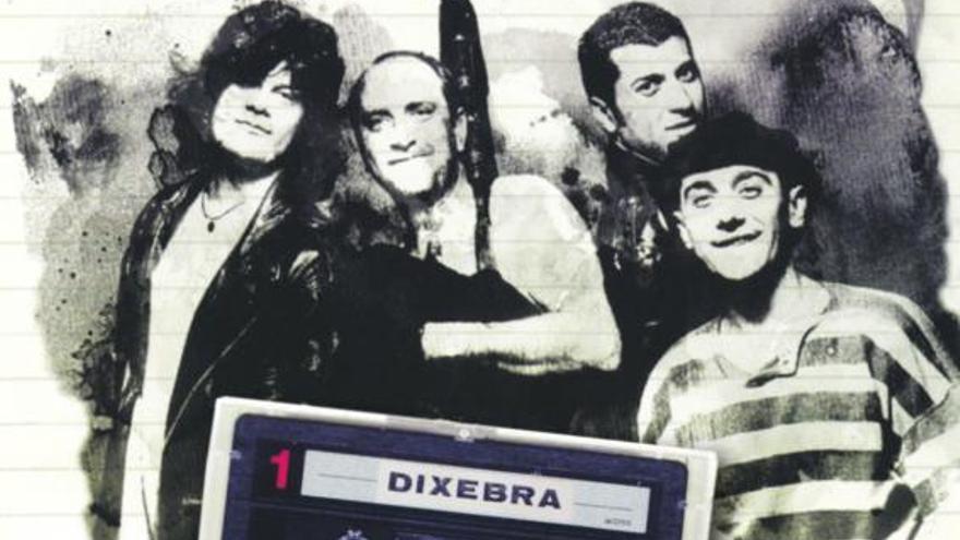 Imágenes del libreto del disco del 25.º aniversario de «Dixebra».