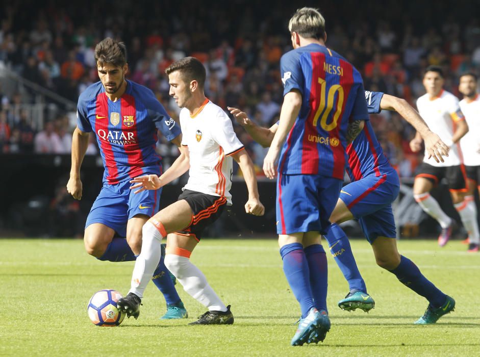 Las mejores imágenes del Valencia -Barcelona