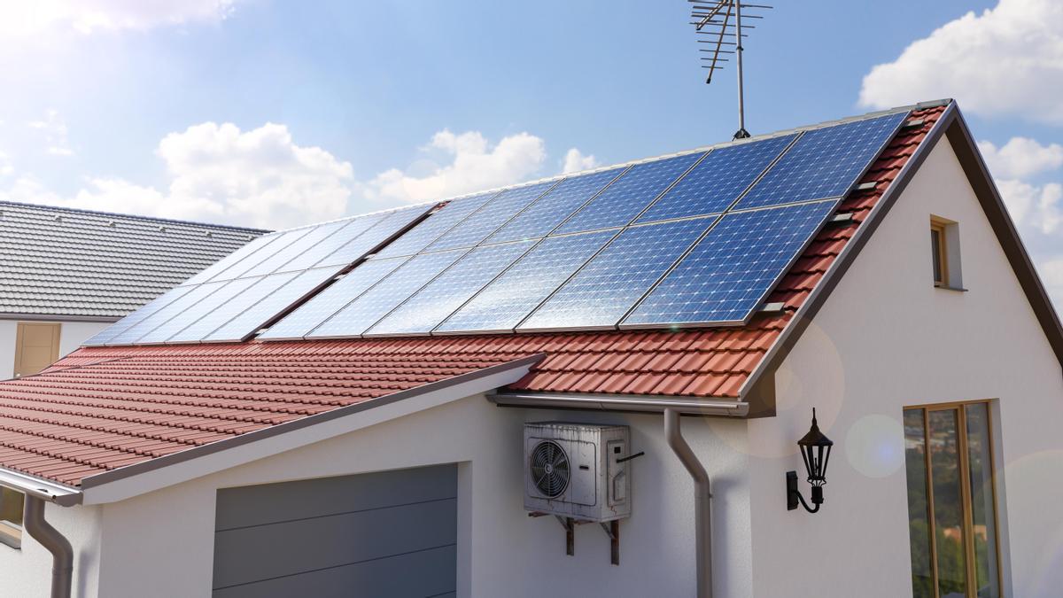 En las viviendas unifamiliares es más sencillo la colocación de placas solares