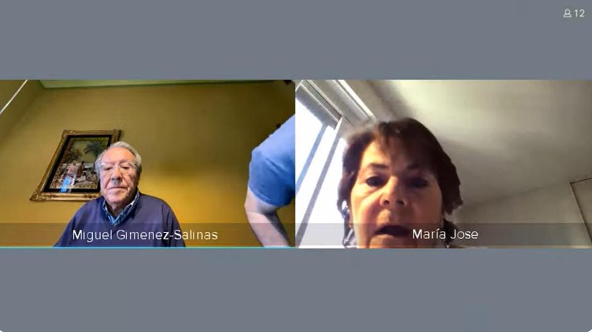 Las declaraciones de los testigos por videoconferencias provocó disfunciones como dos conexiones simultáneas