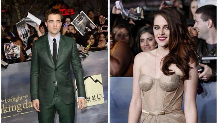 Kristen Stewart y Robert Pattinson.