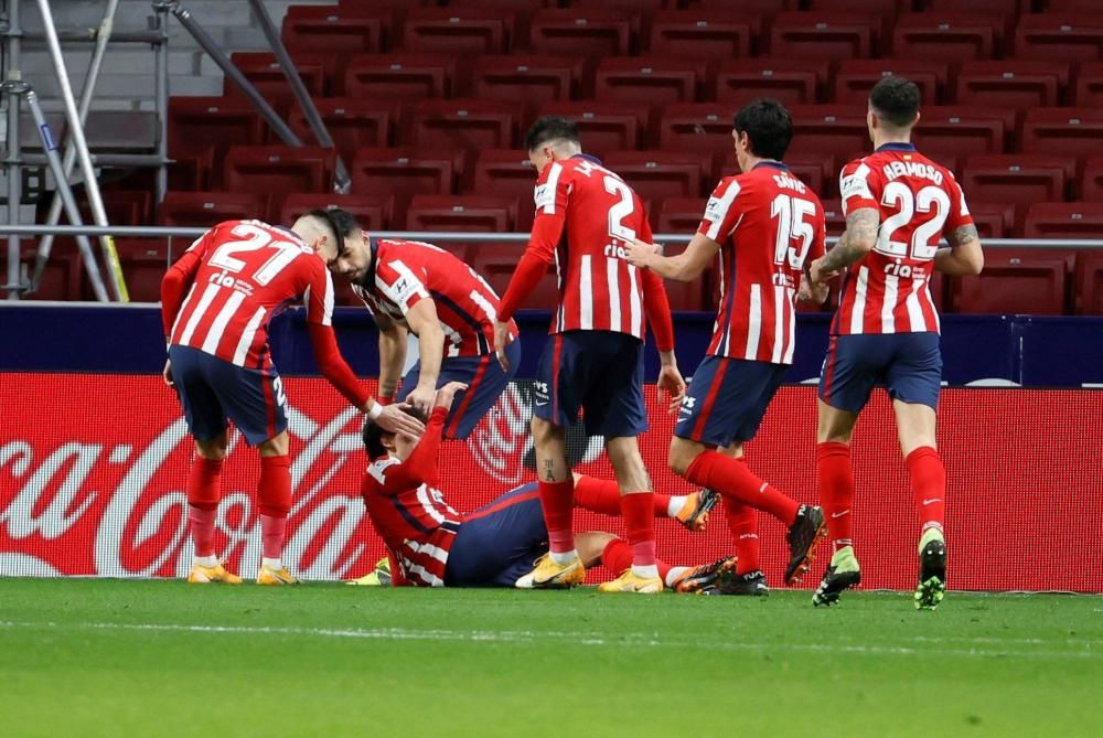 Atlético de Madrid - Valencia, en imágenes