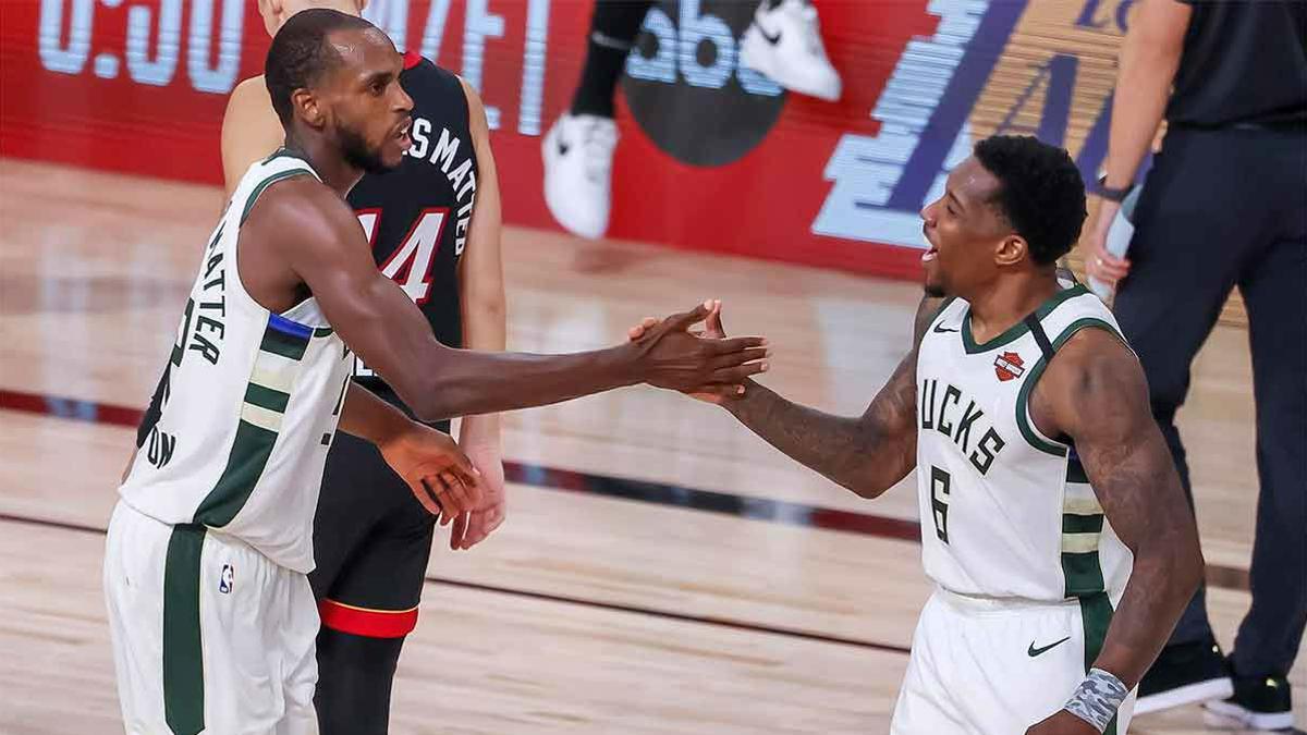 Victoria de Milwaukee Bucks ante Miami Heat