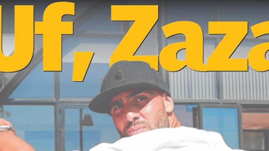 Zaza se lleva el susto de su vida