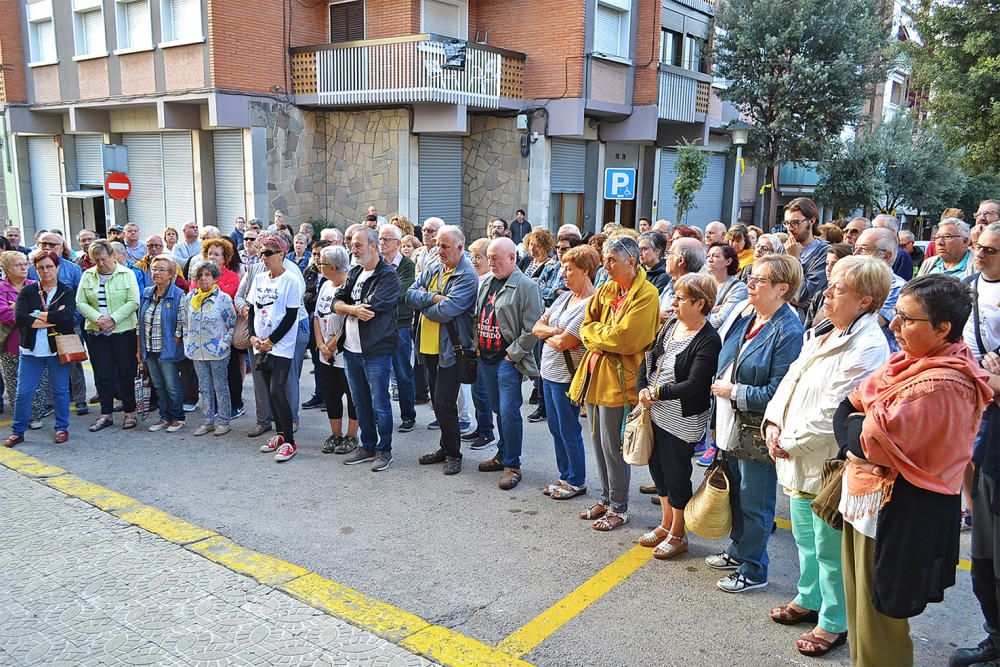 Commemoració de l'1 d'Octubre a Súria