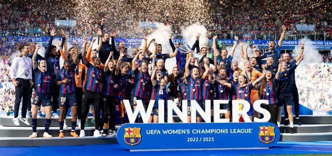 Así fue la fiesta de la Champions del Barça