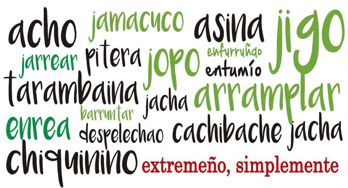Muchas otras palabras usadas en la región