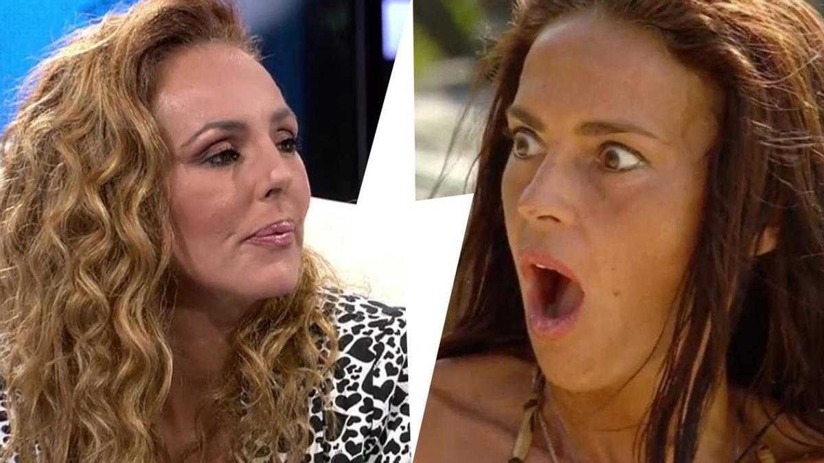 Rocío Carrasco y Olga Moreno en Supervivientes 2021