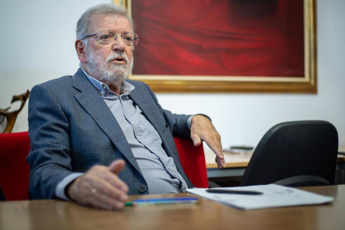 FOTOGALERÍA | Entrevista en exclusiva con Rodríguez Ibarra tras la debacle electoral del PSOE en Extremadura