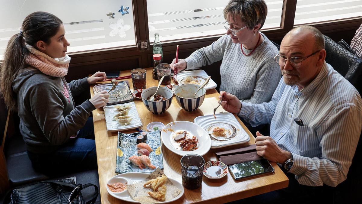 Sushi, ramen y curry dominan la hostelería de Alicante el día de Año Nuevo