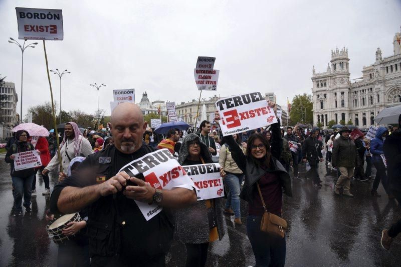 Manifestación 'Revuelta de la España vaciada' en Madrid