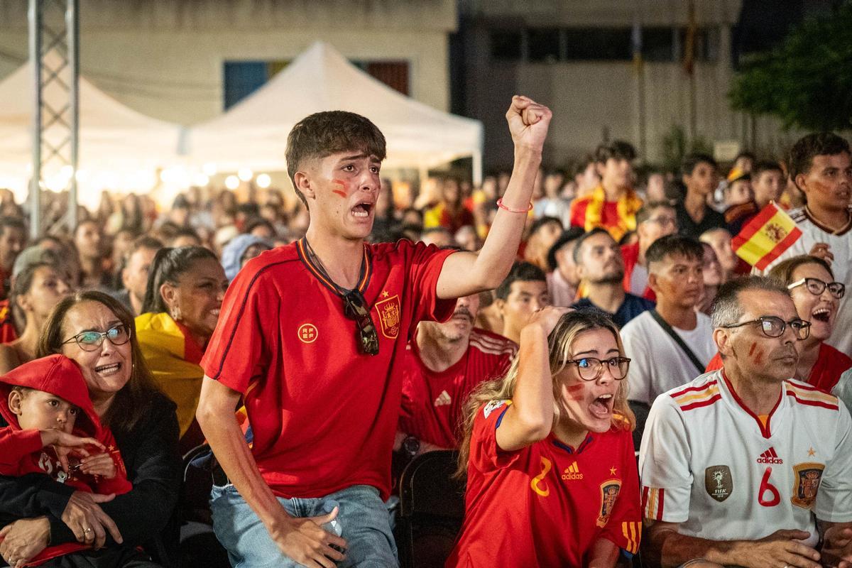 La final del Mundial 2026 se vive en Tegueste, en imágenes
