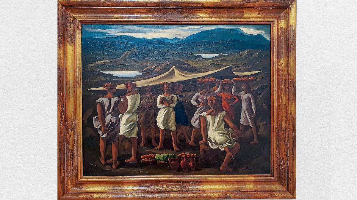 «Mercado ancestral», de 1947.