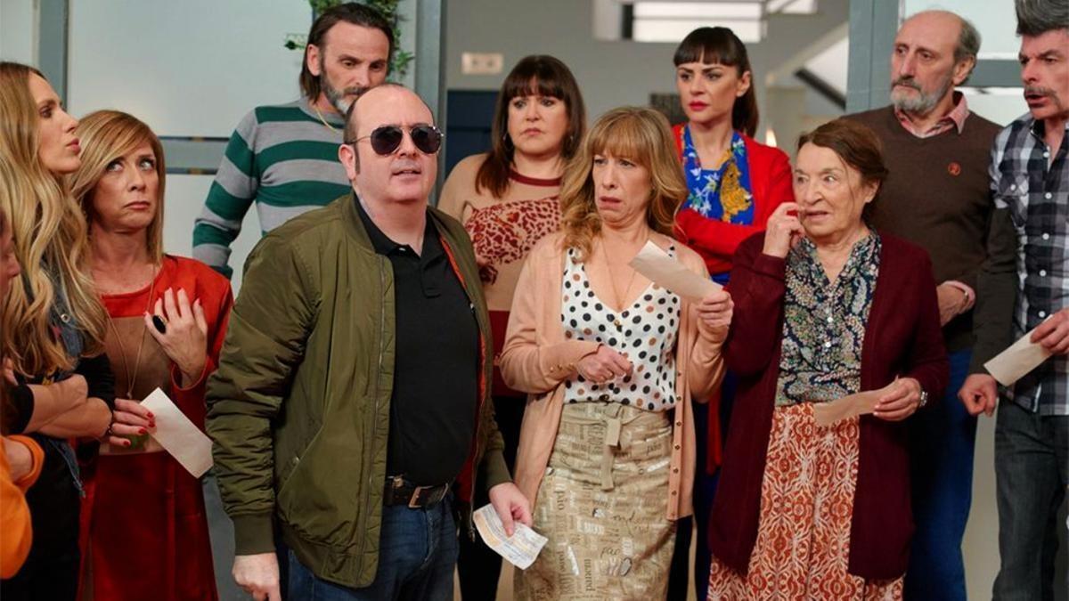Parte del reparto de La que se avecina en temporadas anteriores.