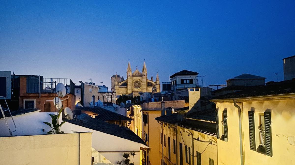 Die Nacht in Palma ist derzeit heiß.