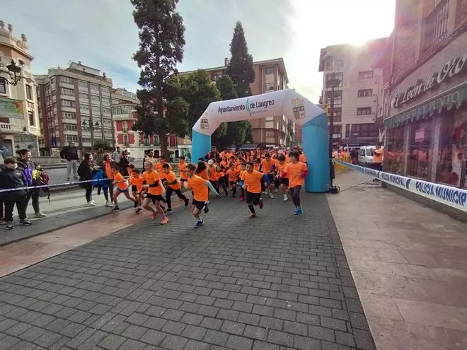 Las carreras contra el cáncer infantil reúnen a cientos de personas en las Cuencas