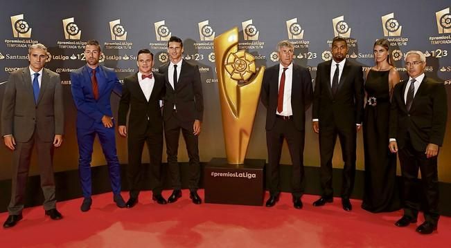 La UD aporta glamour a la Gala de los Premios de la Liga