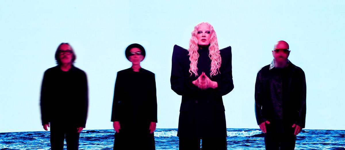 Garbage en una imagen promocional.